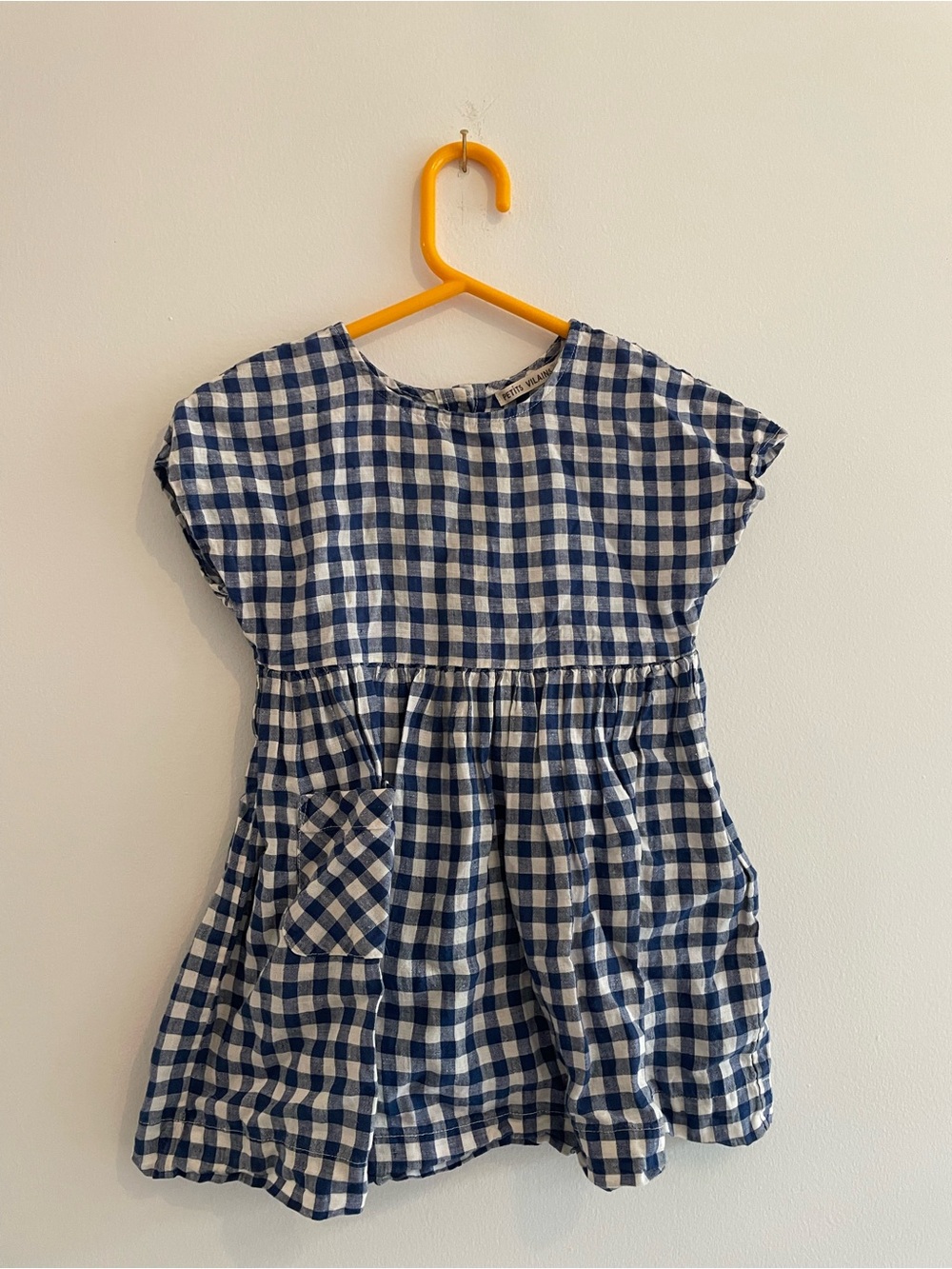 Petits Vilains gingham dress